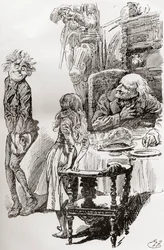 Illustration für Charles Dickens