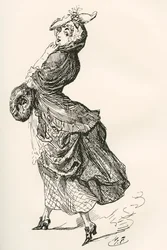 Illustration für Charles Dickens