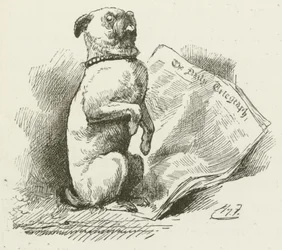 Illustration für Sylvie und Bruno von Lewis Carroll