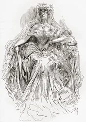 Miss Havisham (Gravur)