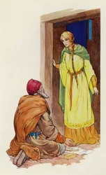 Im selben Moment erkannte Marian das Gesicht von Roger dem Grausamen