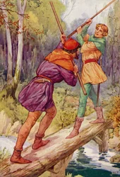 Robin Hood und Little John