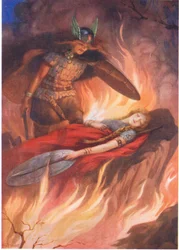 Sigurd und Brynhild aus 
