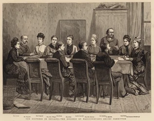 Die Not in Irland, das Hilfskomitee der Herzogin von Marlborough