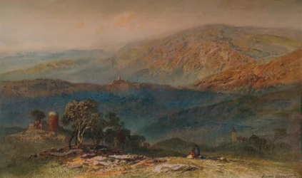 In der Nähe von Pontremoli, um 1863