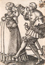 Aus der Serie Die kleinen Hochzeitstänzer, 1538