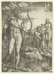 Herkules rettet Deïanira vor Nessus