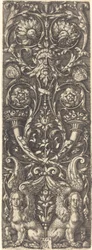 Hohe Früchte mit Ornamenten, 1552