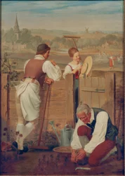Am Gartenzaun