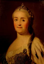 Porträt von Kaiserin Katharina II., 1729-1796, 1770er