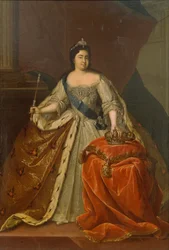 Porträt von Kaiserin Katharina I. 1684-1727