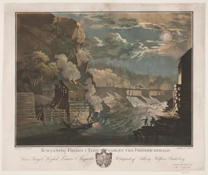 Schaaning-Fälle in Tisdedahlen bei Friderichshald