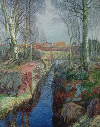 Nebenfluss des Flusses Moor