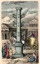 Antikes Rom: Forum Romanum, Siegessäule