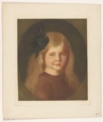 Porträt eines unbekannten Mädchens