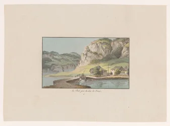 Ansicht von Le Pont am Lac de Joux (Serie: Gesichter der Schweiz)