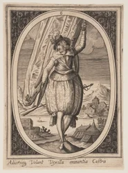 Platte 6 aus Militärfiguren