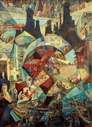 Baku Agitationspanel, 1927