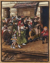 Kartoffelschlange, 1916