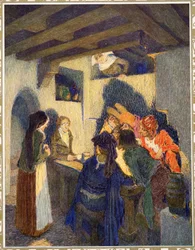 Die Glücksgaloschen aus Märchen von Hans Christian Andersen, veröffentlicht 1911