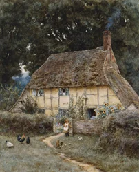 Auf der Bachstraße, in der Nähe von Witley