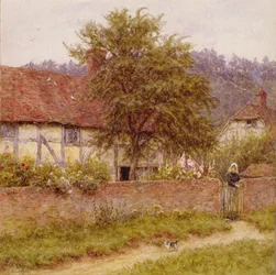 Das streunende Kätzchen, ca. 1891