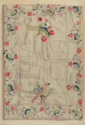 Crewel-Stickerei, ca. 1937