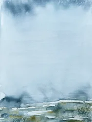 Nebliger Horizont Landschaft