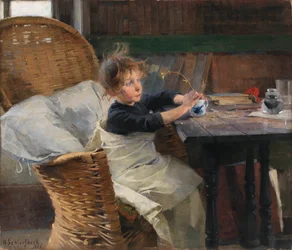 Der Genesende, 1888