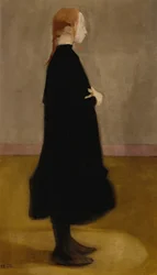 Das Schulmädchen II, 1908