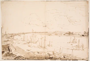 Bordeaux vom Fluss aus gesehen