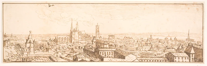 Bordeaux, von Südwesten gesehen