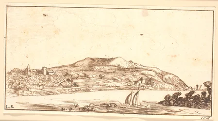 Das Ufer der Garonne, nahe Bordeaux