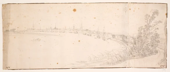 Blick auf Bordeaux von Nordosten