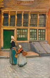 Rückkehr vom Markt, um 1902