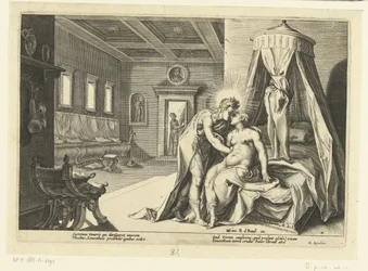 Apollo verführt Leucothea