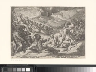 Jupiter fragt die olympischen Götter um Rat