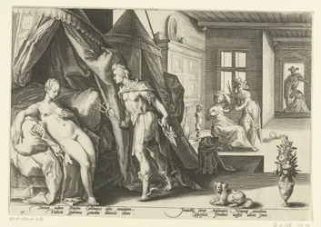 Merkur in Herses Zimmer, Ovids Metamorphosen
