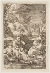 Christus am Ölberg, aus Die Passion
