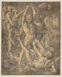 Herkules und Cacus