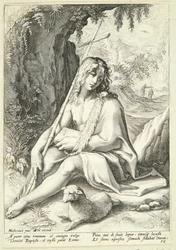 Johannes der Täufer in der Wüste