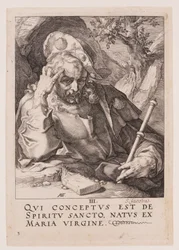 St. Jakobus der Große, aus Christus, die Apostel und St. Paulus mit dem Glaubensbekenntnis