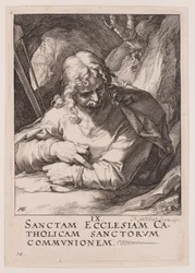 St. Jakobus der Jüngere, aus Christus, die Apostel und St. Paulus mit dem Glaubensbekenntnis