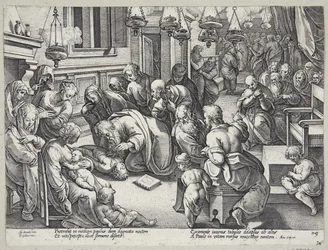 St. Paul erweckt Eutychus