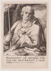 St. Philippus, aus Christus, die Apostel und St. Paulus mit dem Glaubensbekenntnis