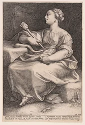 Thalia, die Muse der Komödie, aus Die neun Musen