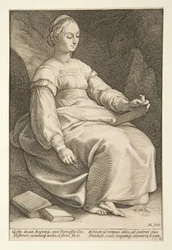 Die neun Musen: Clio, Nr. 4 in einer Serie von 9