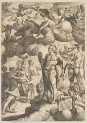 Die Hochzeit von Amor und Psyche