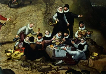 Jahrmarkt, von Lucas van Valkenborch