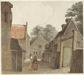 Straße bei der Manege